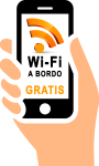 Wi-fi gratis a bordo Malaga bus hire