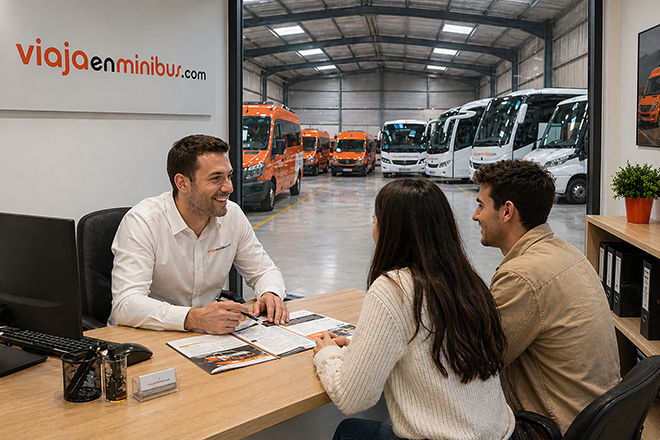 Asesoramiento a parejas sobre autobuses para bodas