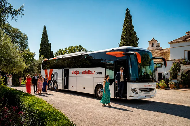 Autob&uacute;s para bodas