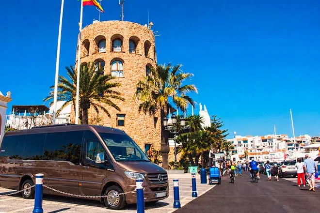 Minibus transfer a Marbella